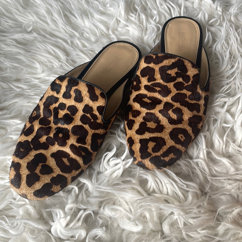 Michael Kors Cheetah Print Mule